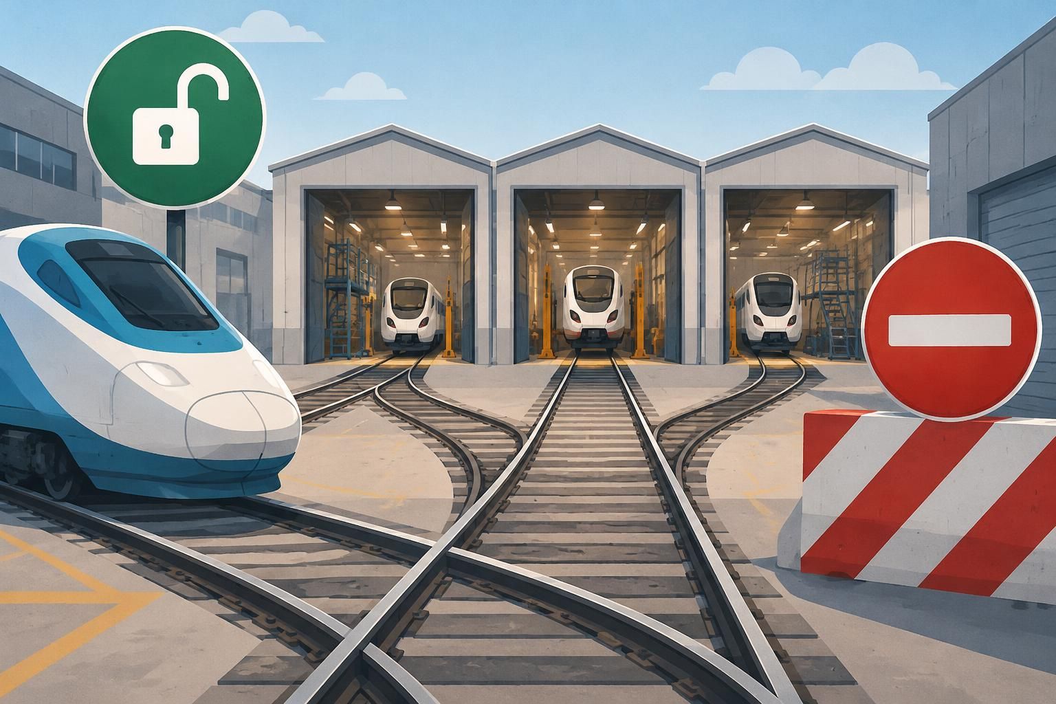 La CNMC exige a Renfe dar acceso a Ouigo a tres talleres y rechaza sus límites al mantenimiento